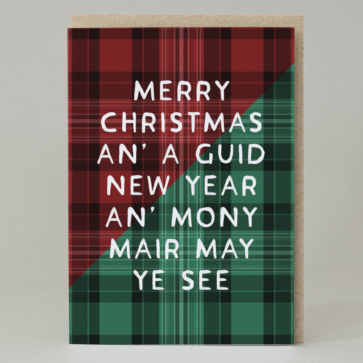 Mony Mair May Ye See Scottish Christmas Card