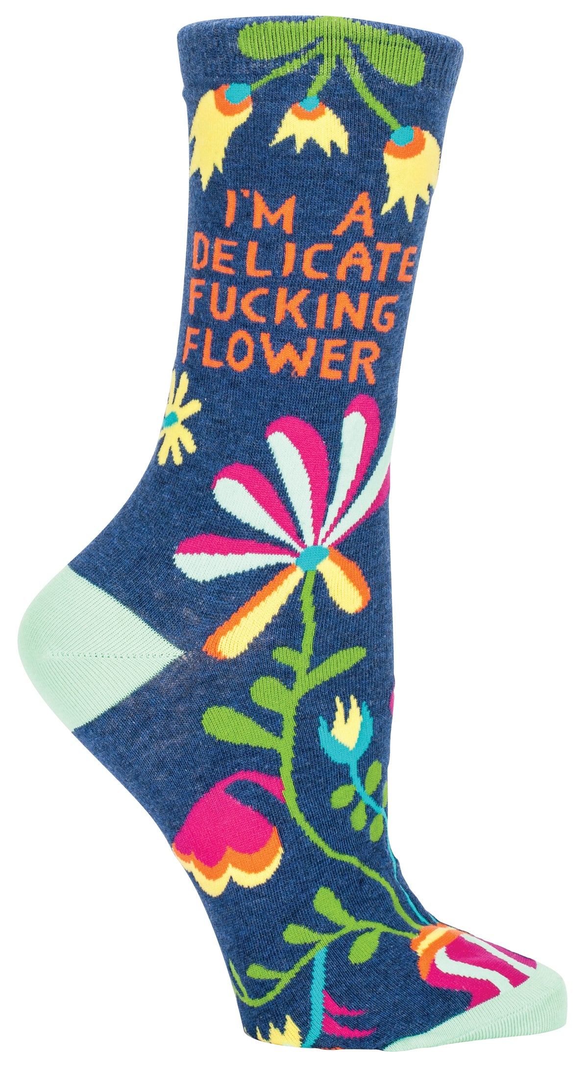 Delicate Fucking Flower Socks