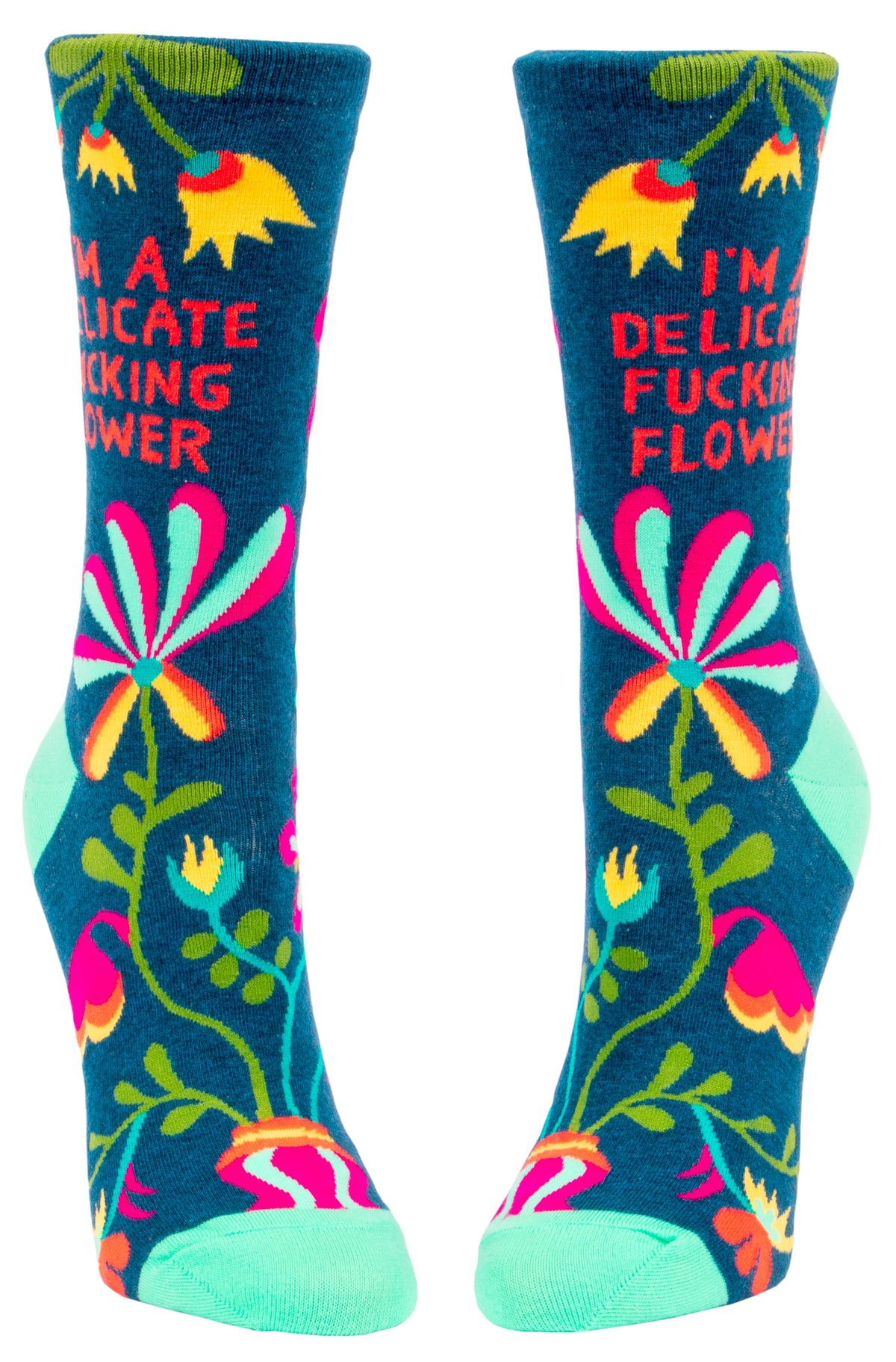 Delicate Fucking Flower Socks