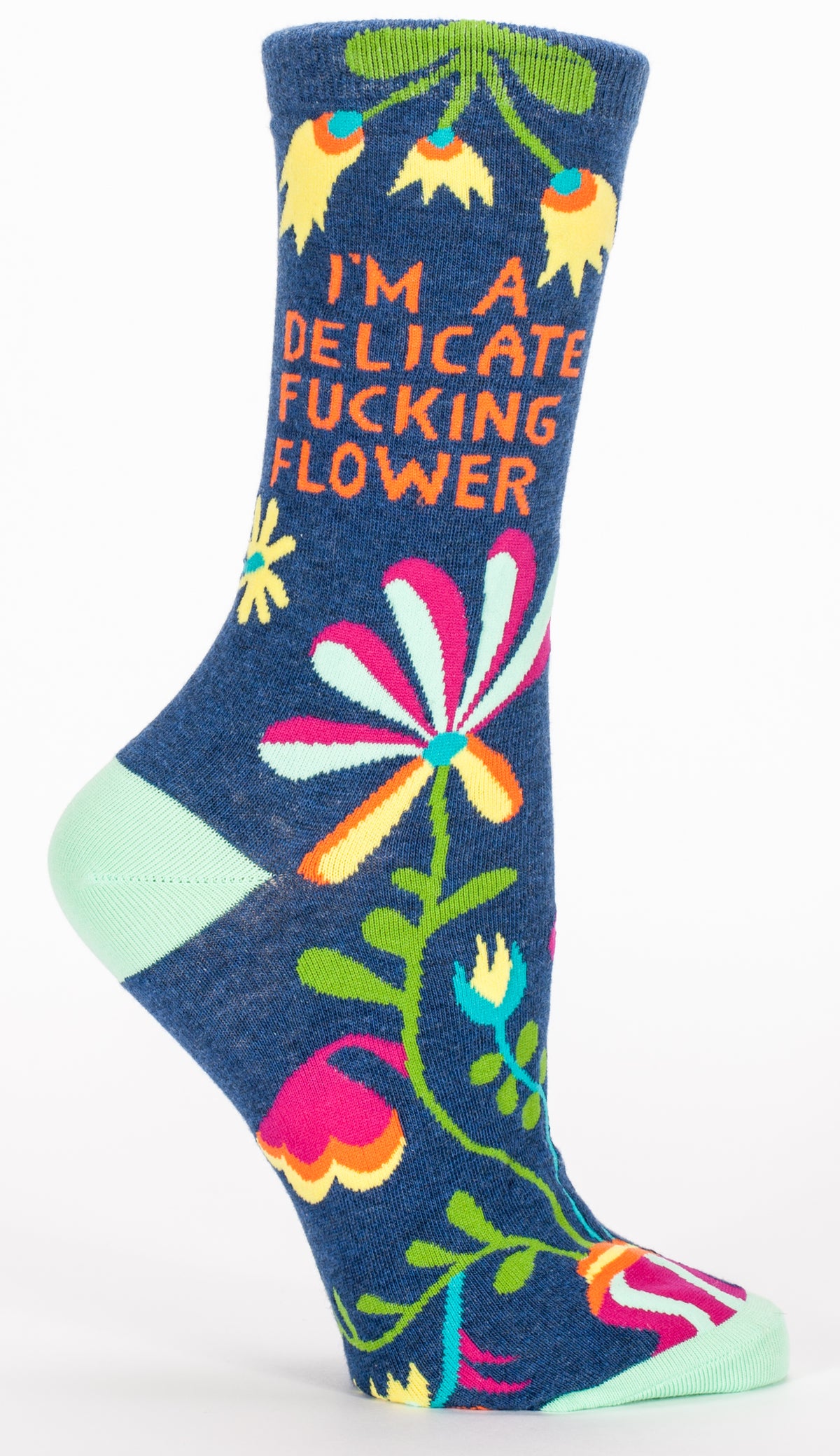 Delicate Fucking Flower Socks