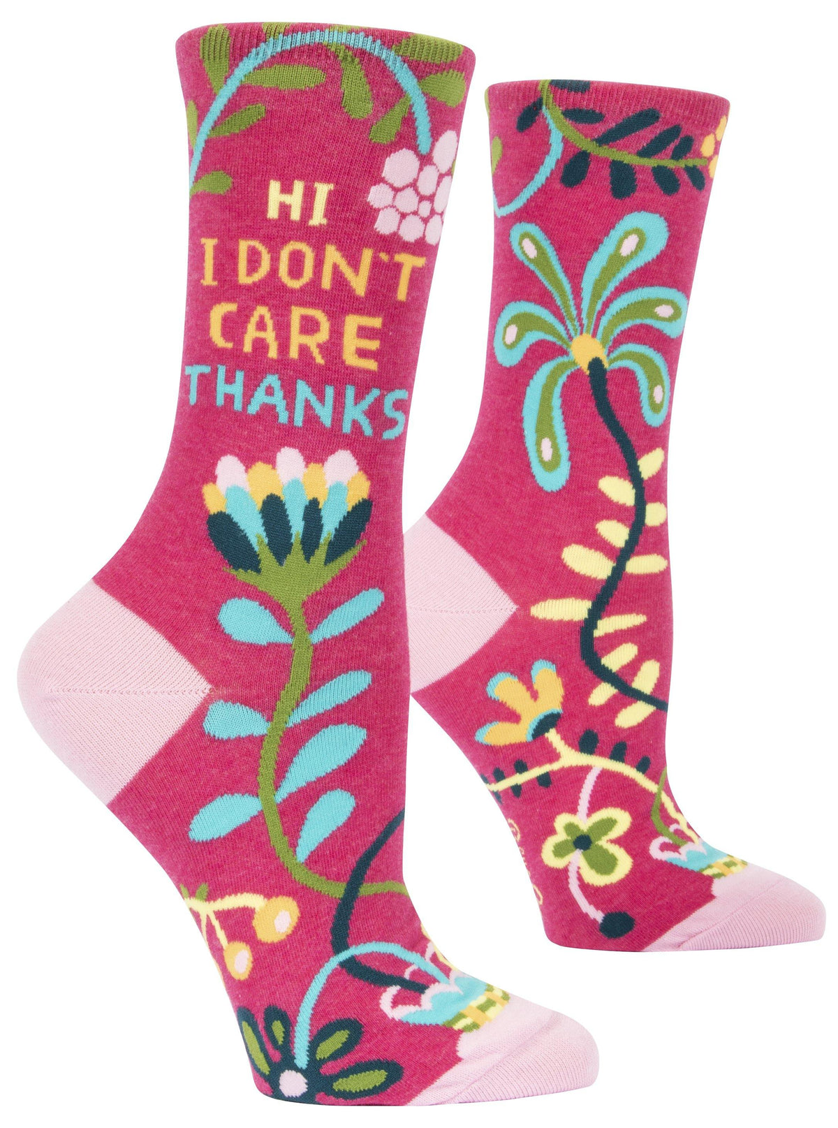 Hi I Don&#39;t Care Socks - Penny Black