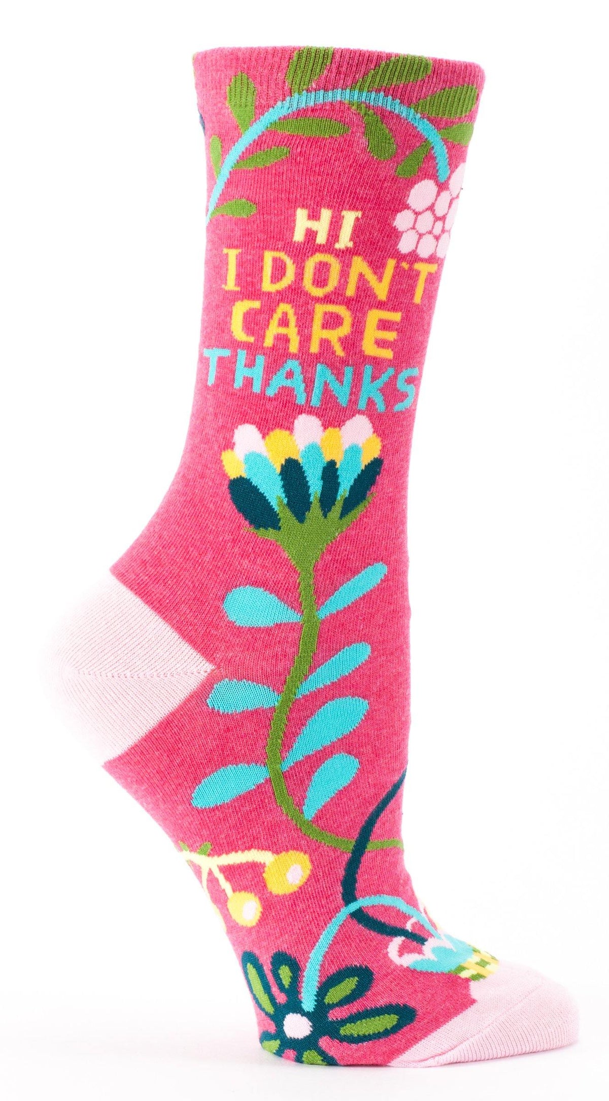 Hi I Don&#39;t Care Socks - Penny Black