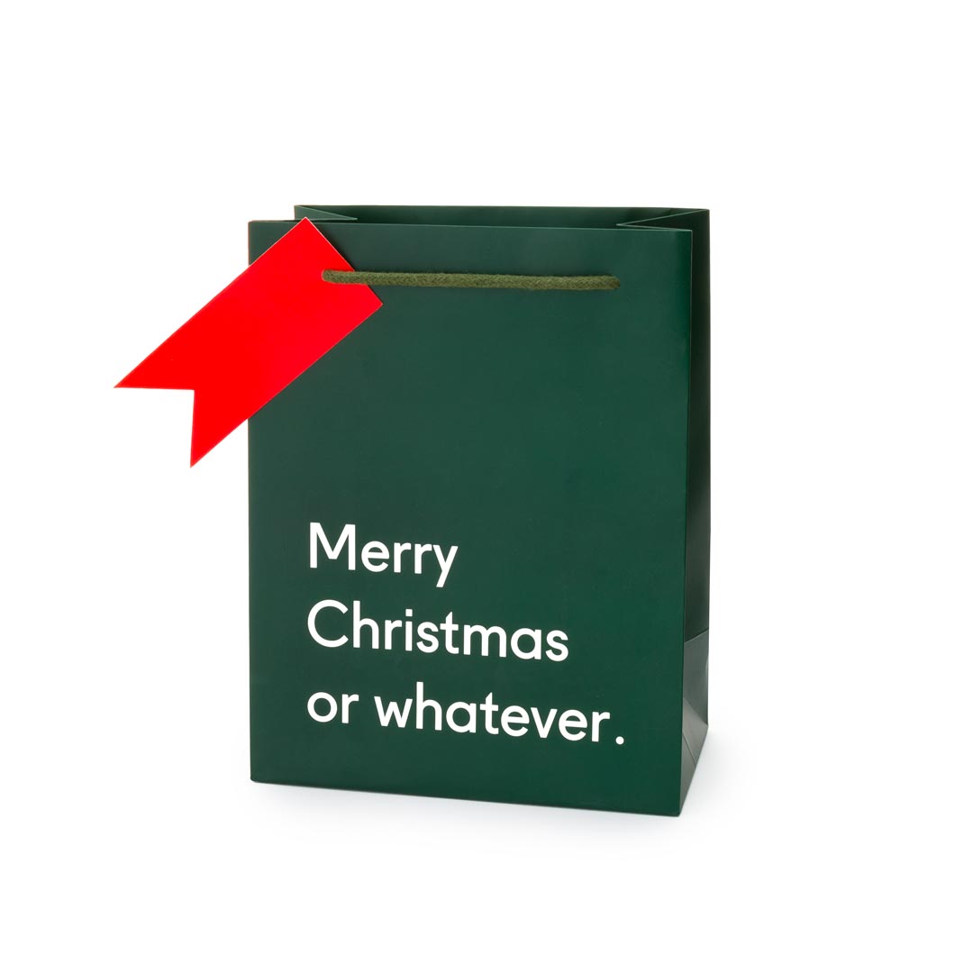 Merry Whatever Medium Christmas Gift Bag from Penny Black