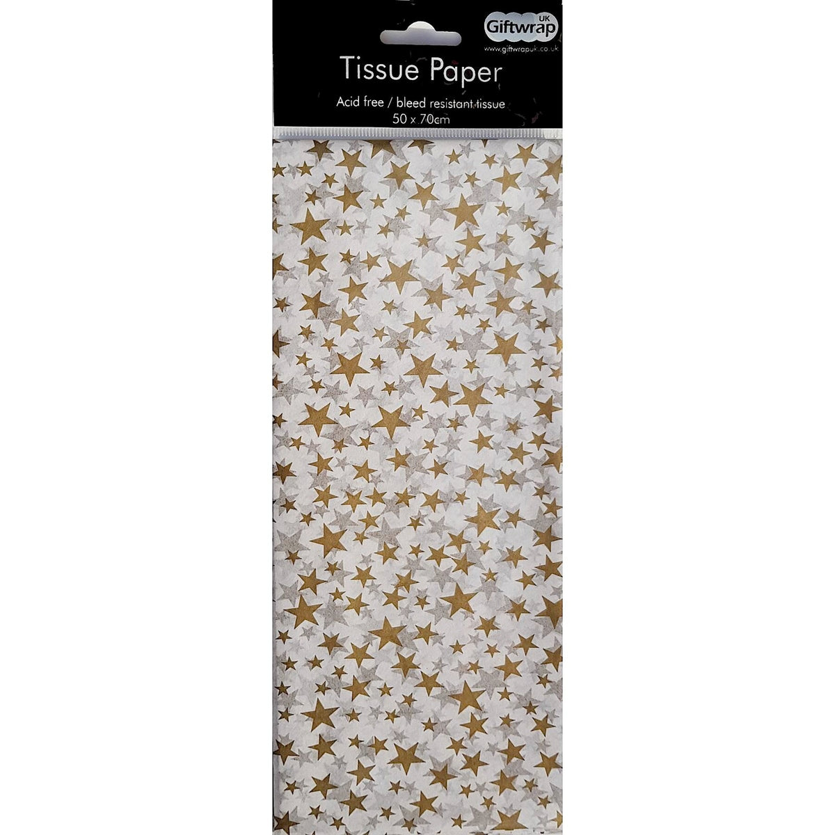 Gold Stars Tissue Paper Pack
