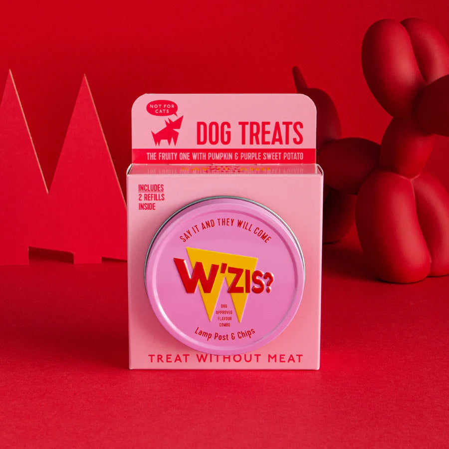 W&#39;ZIS Dog Treats Without Meat - Tin &amp; Refills