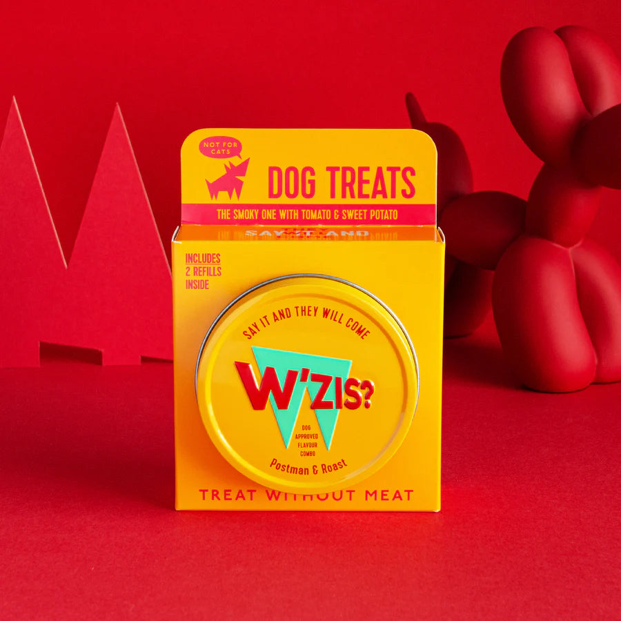 W&#39;ZIS Dog Treats Without Meat - Tin &amp; Refills