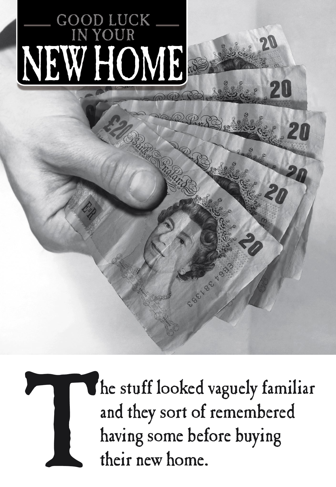 Vaguely Familiar New House Card from Penny Black