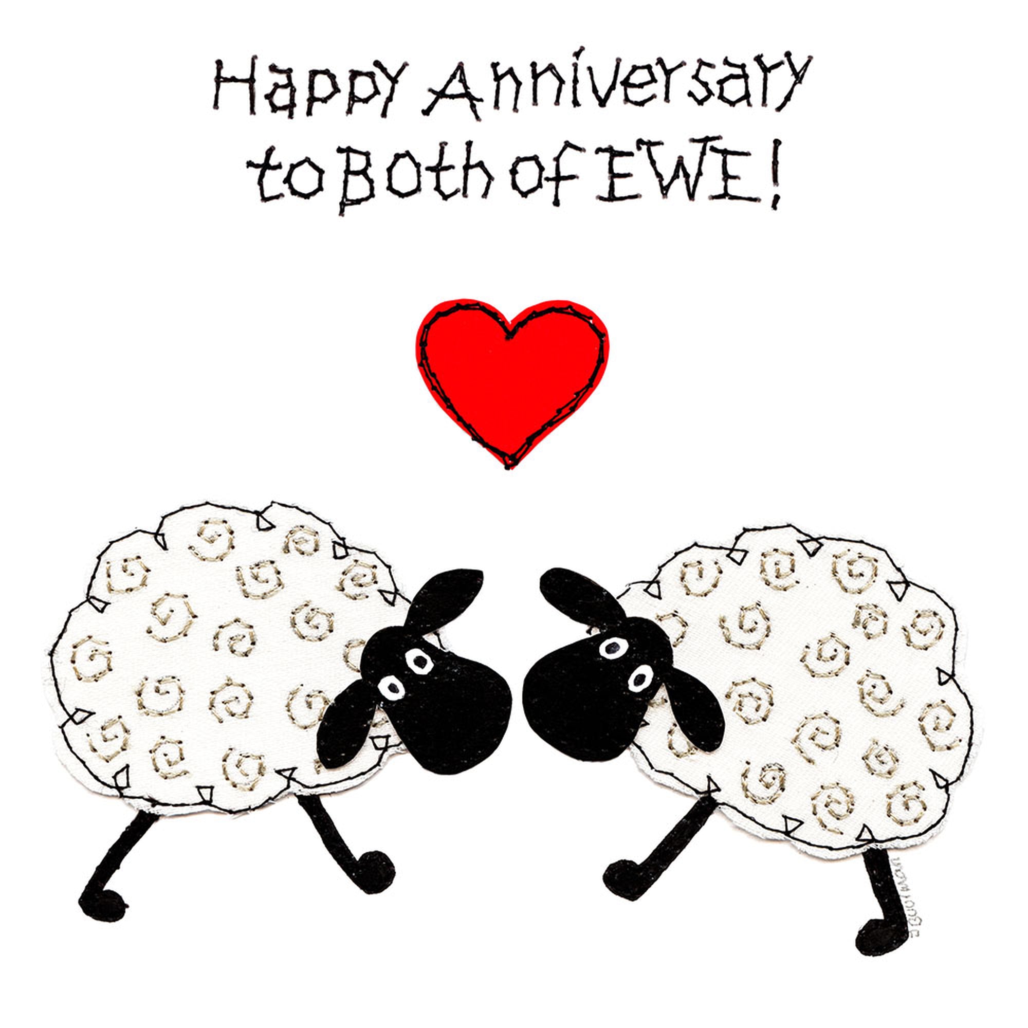 Both Of Ewe Anniversary Card from Penny Black