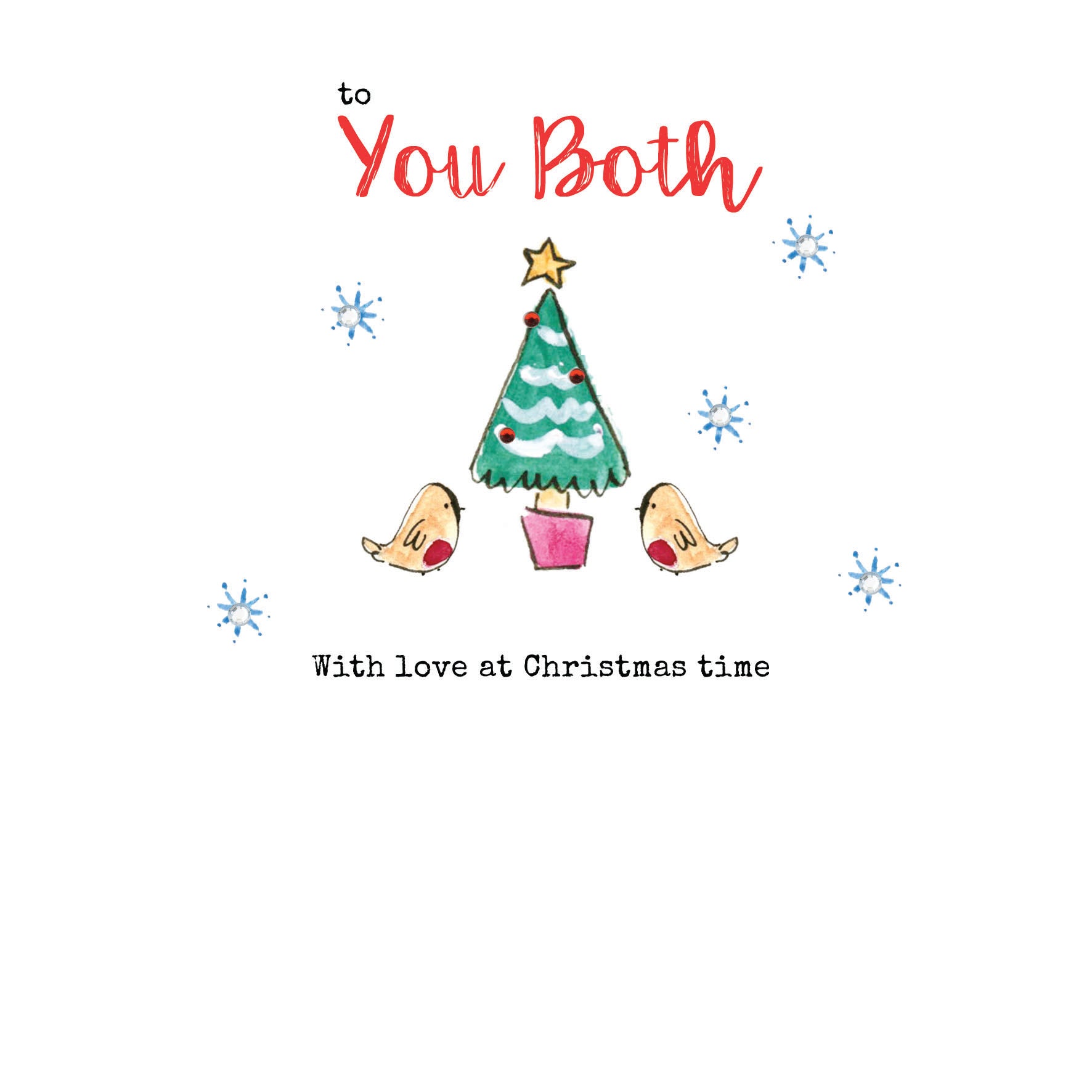 To You Both Robins Christmas Card from Penny Black