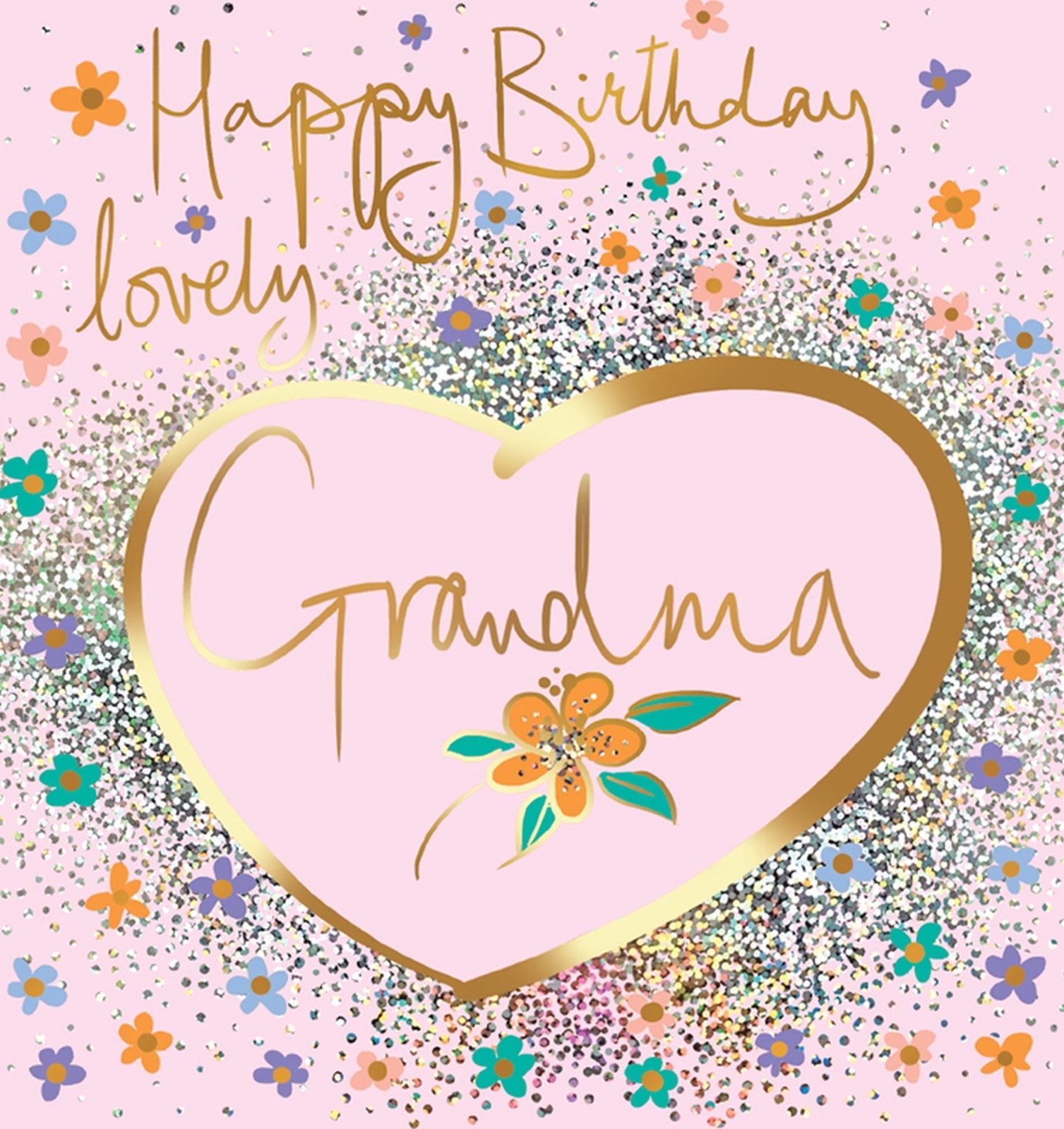 Glitter Grandma Birthday Card from Penny Black