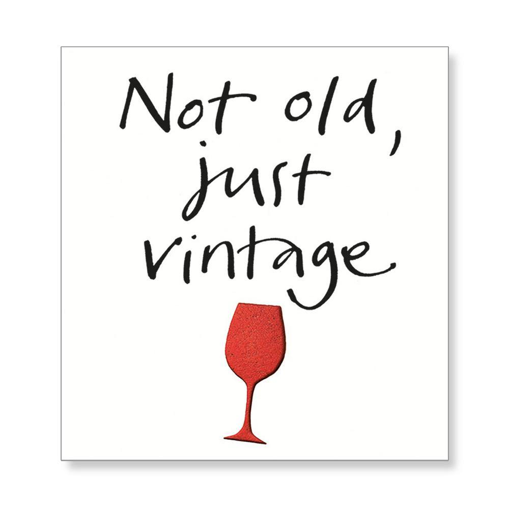 Not Old Just Vintage Birthday Card - Penny Black