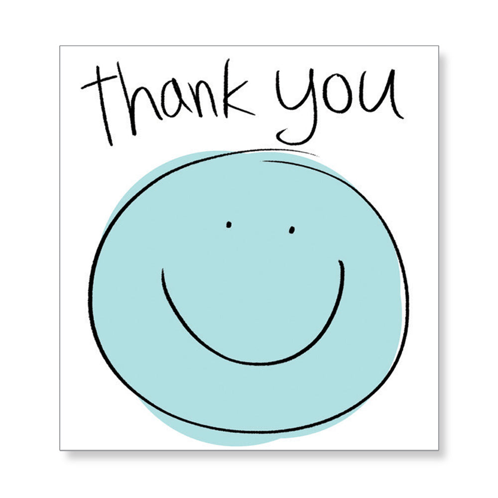 Smiley Thank You Card by penny black