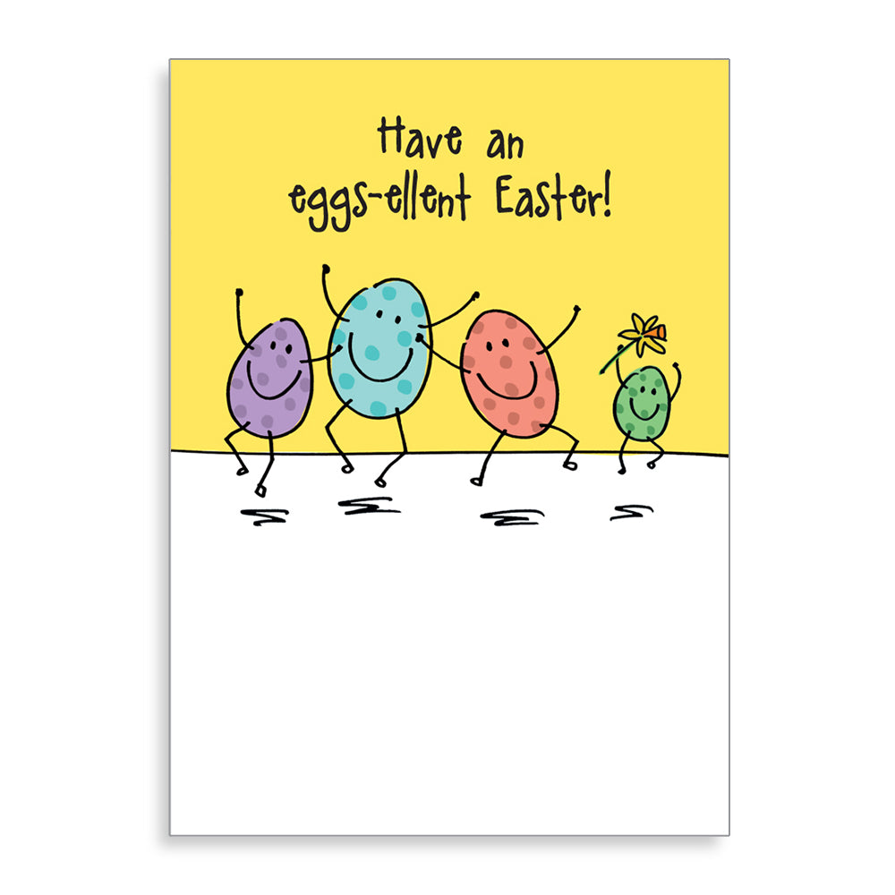 Eggs-Ellent Easter Card from Penny Black