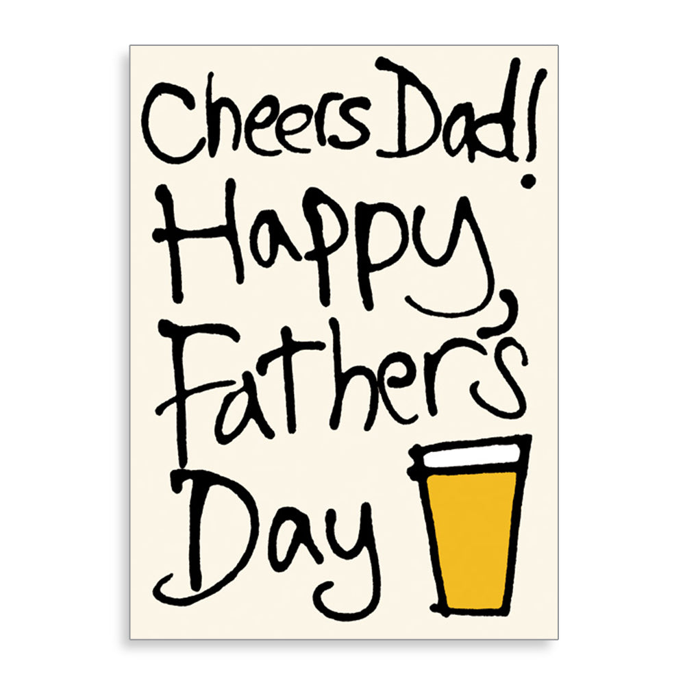 Cheers Dad Pint Father's Day Card from Penny Black