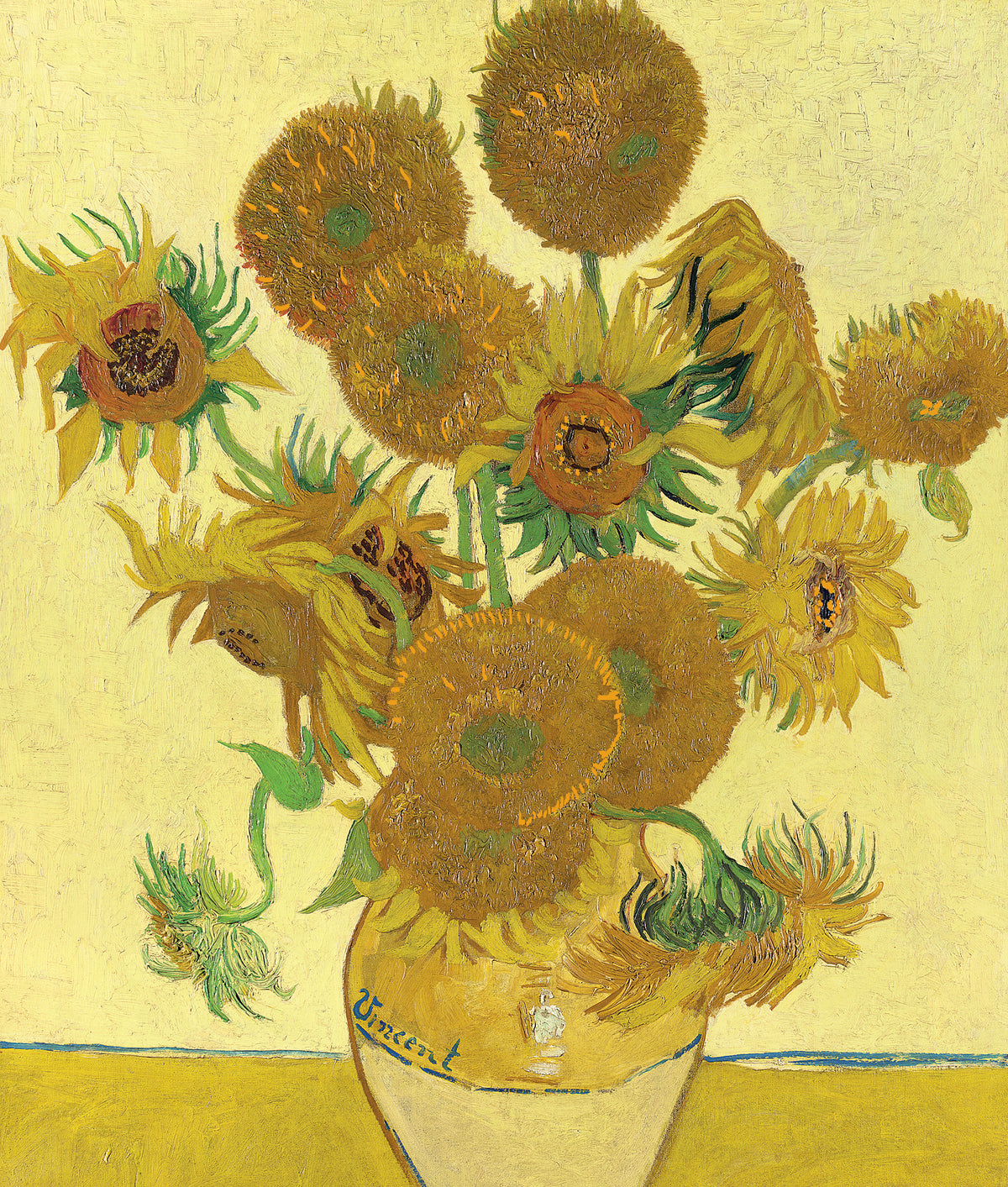 Sunflowers by Van Gogh Art Card from Penny Black