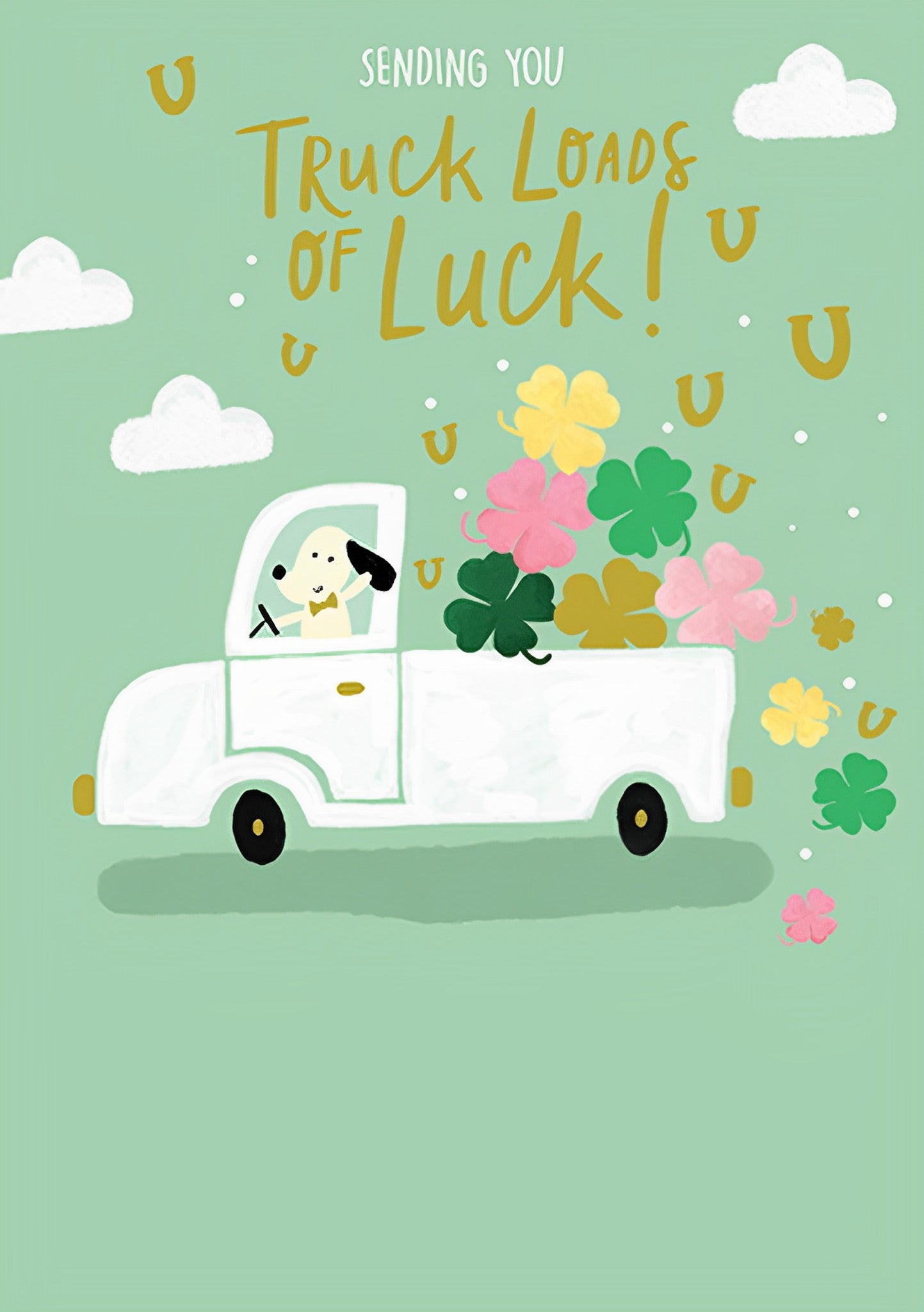 Truck Loads Of Luck Card from Penny Black