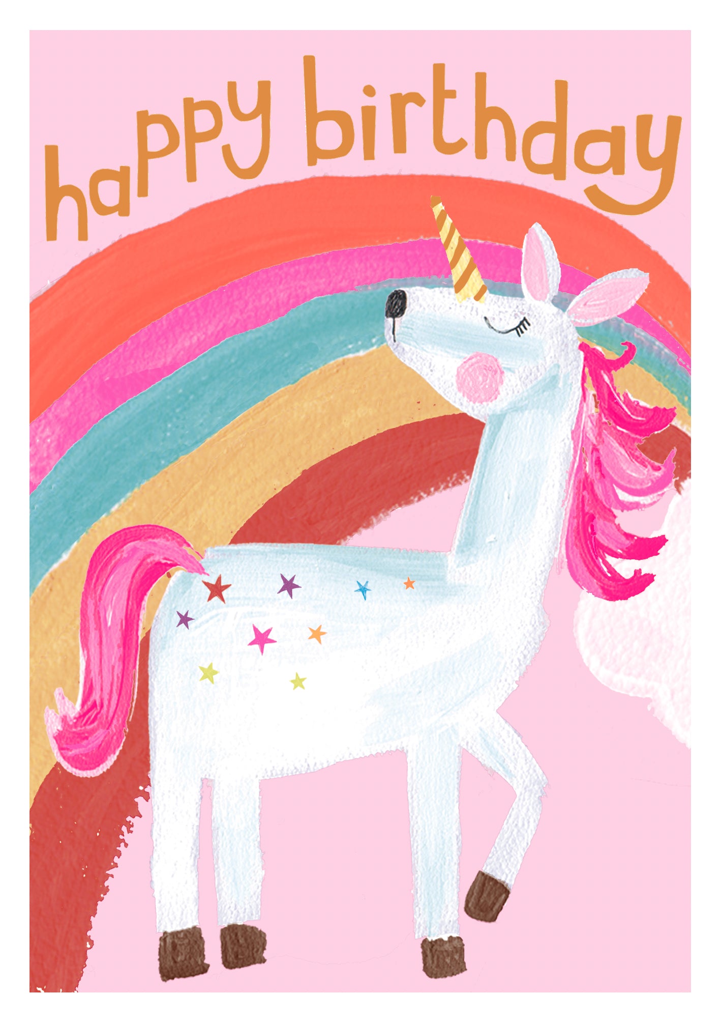 Sassy Unicorn Kids Birthday Card from Penny Black