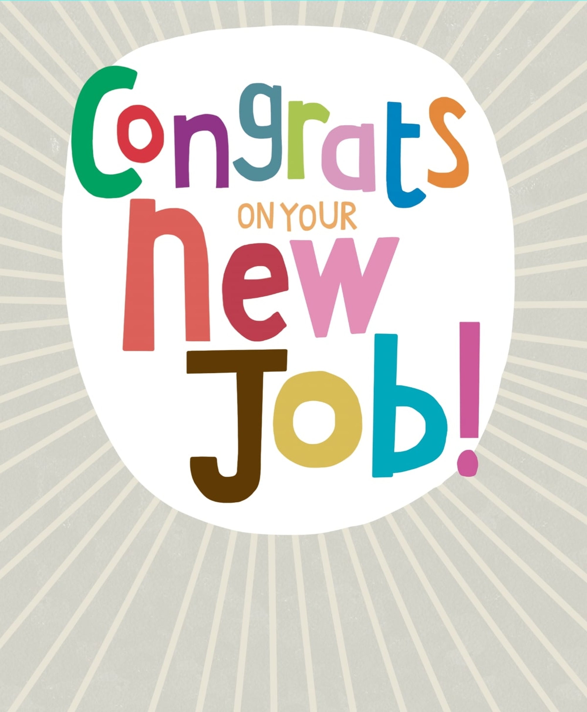 Sunburst New Job Card from Penny Black