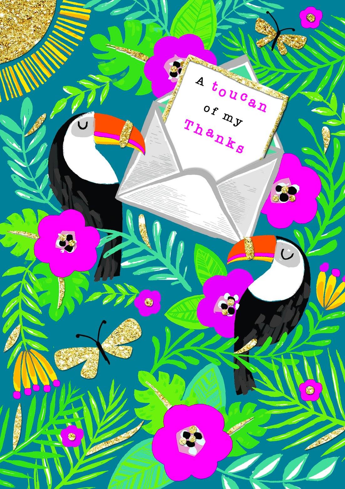 Toucan Of My Thanks Thank You Card - Penny Black