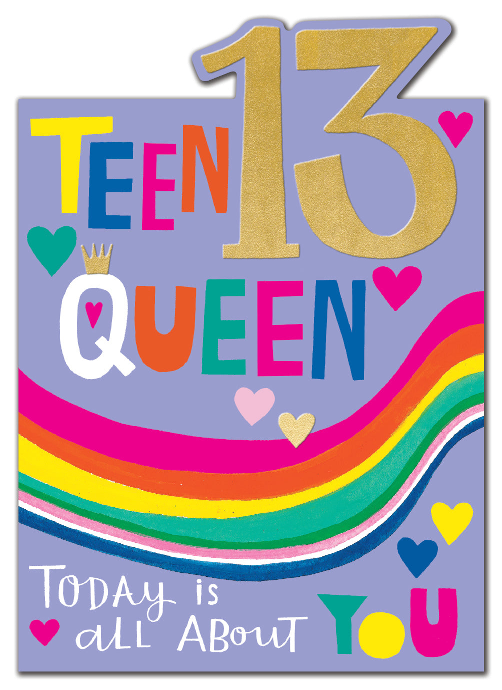 Teen Queen 13th Birthday Card from Penny Black