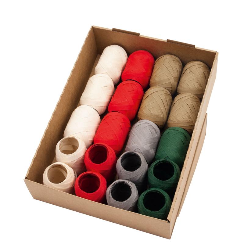 Go Green Biodegradable Nature Cotton Ribbon Egg 12m - Penny Black