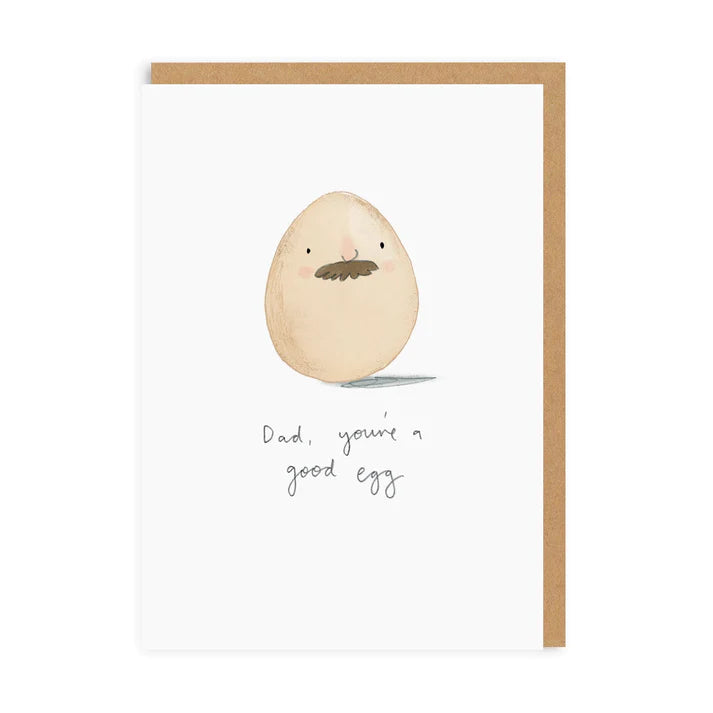 Dad You&#39;re A Good Egg Funny Father&#39;s Day Card