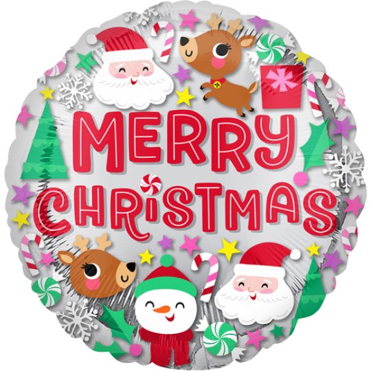 Christmas Buddies 18&quot; Foil Balloon