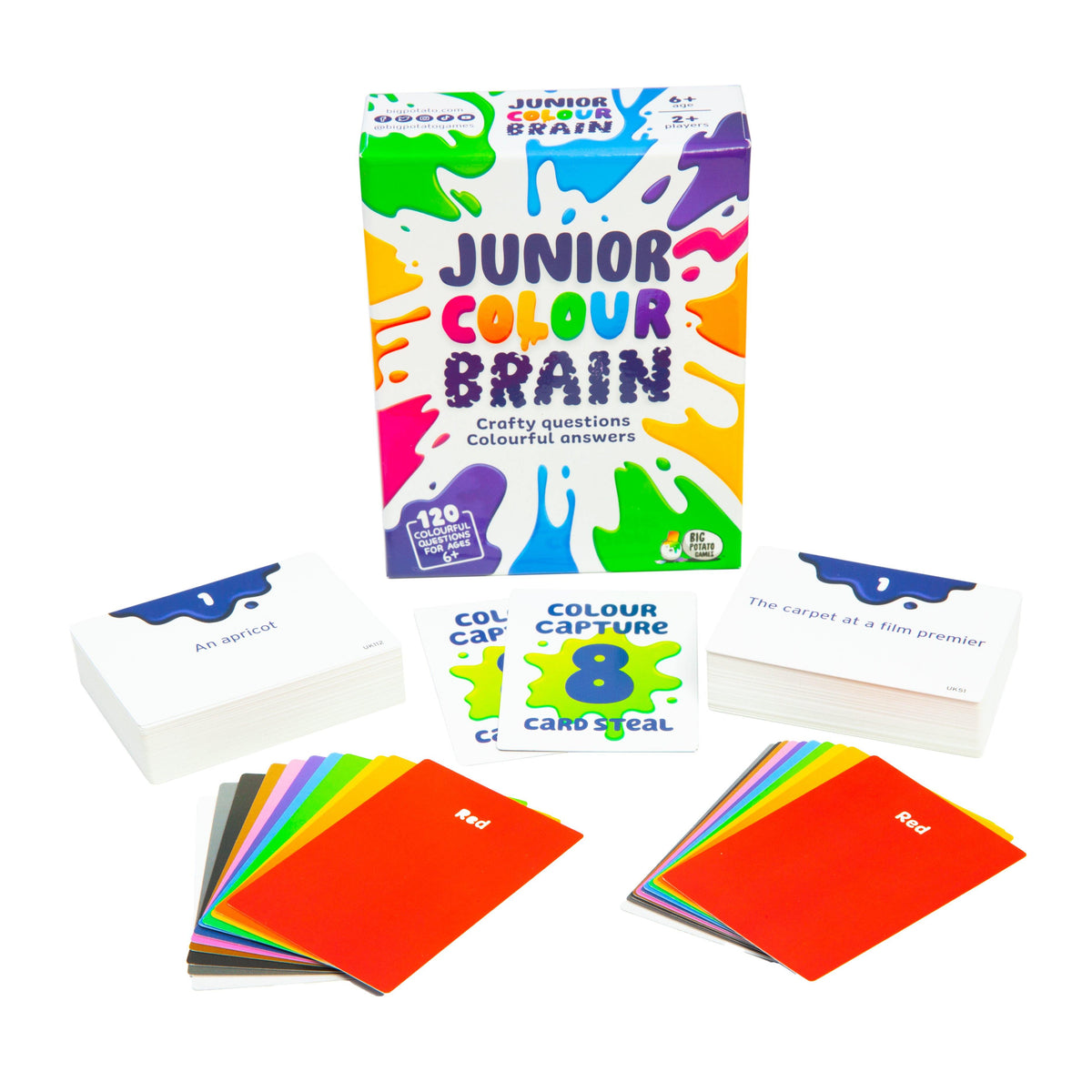Junior Colour Brain Card Game - Penny Black