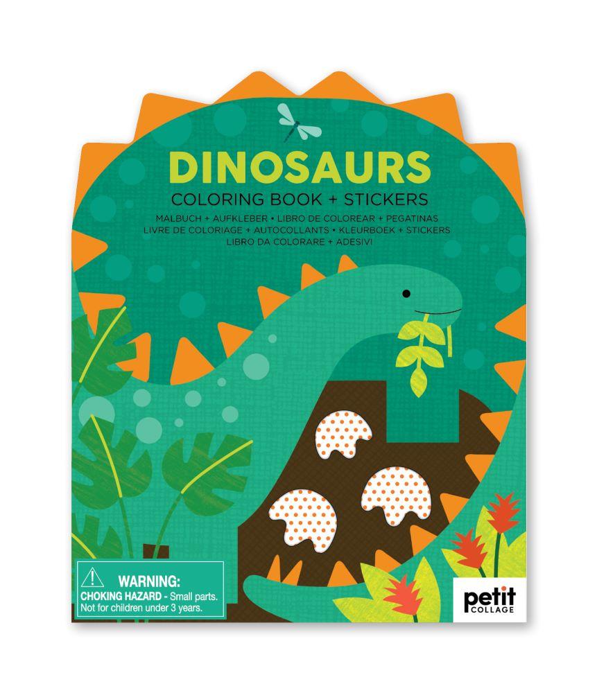 Dinosaurs Colouring &amp; Sticker Book