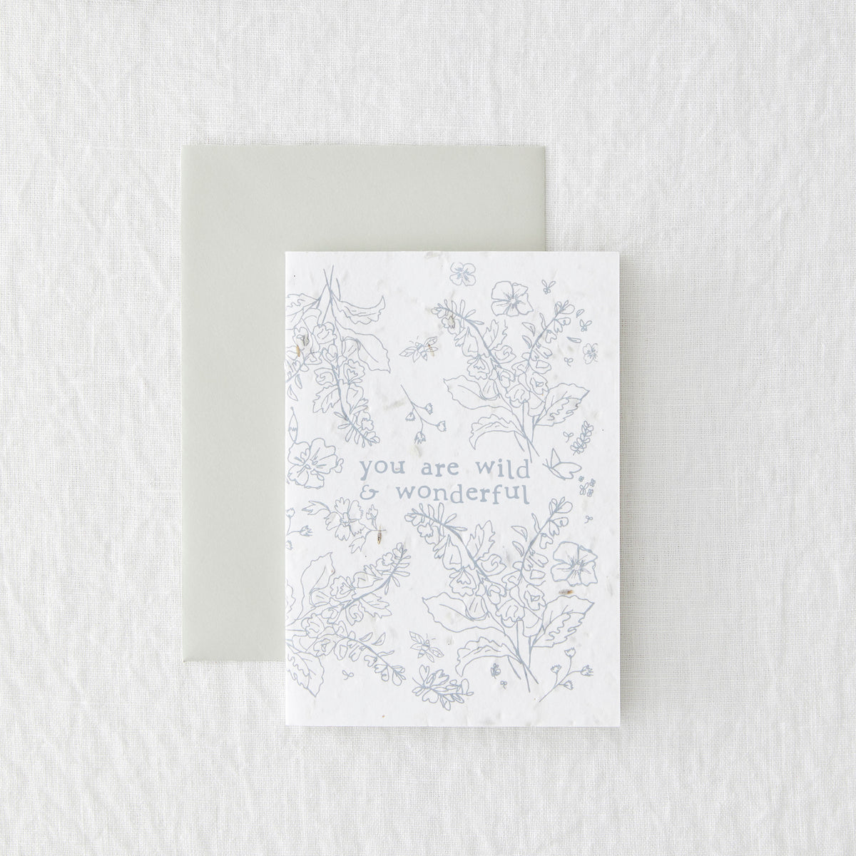 Wild and Wonderful Seeded Card by penny black