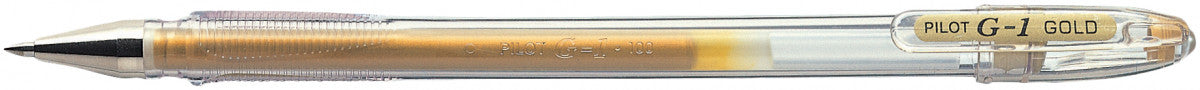 Pilot G-1 Metallic Gel Rollerball Pen - Medium Tip
