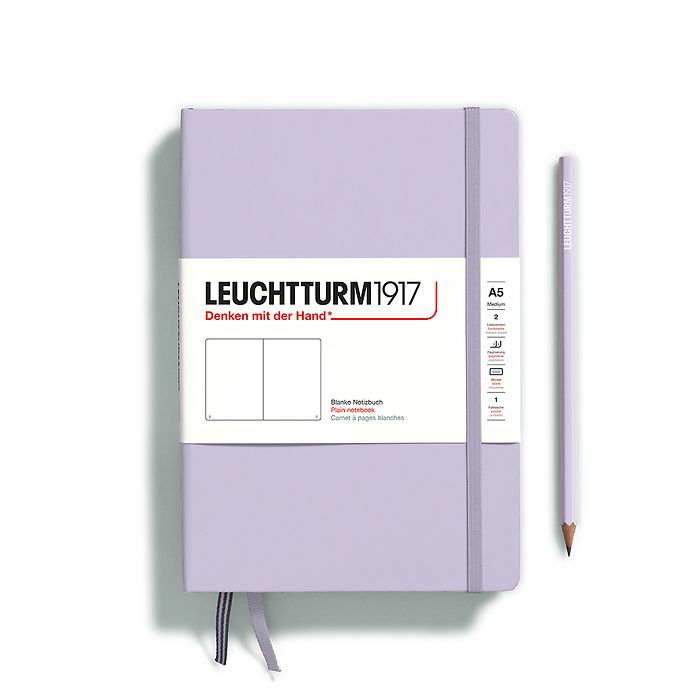 Leuchtturm1917 Notebook A5 Medium Hardcover - lilac