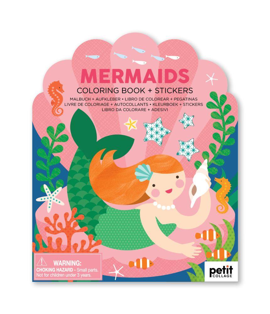 Mermaids Colouring &amp; Sticker Book