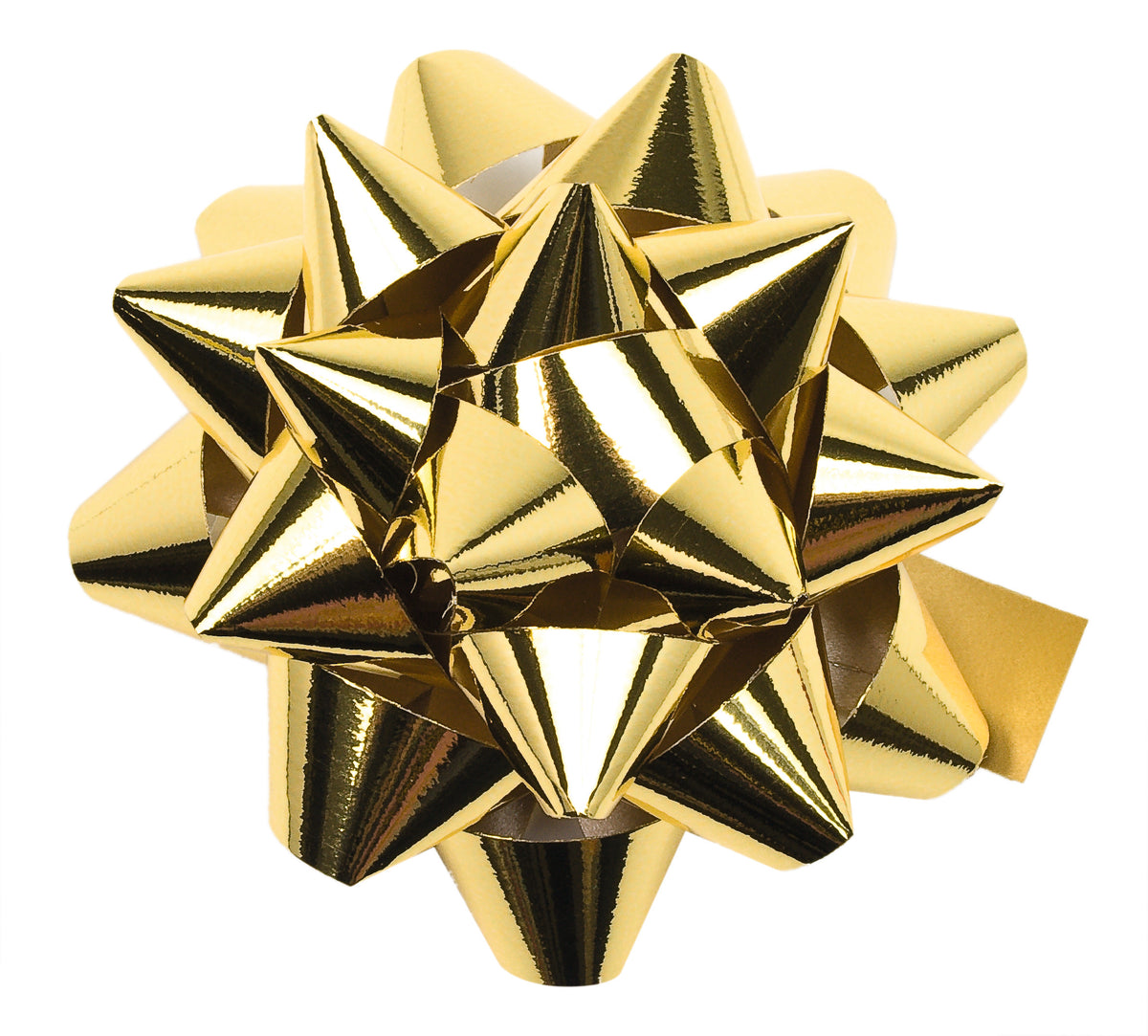 Gift Bow 60mm in metallic gold by penny black