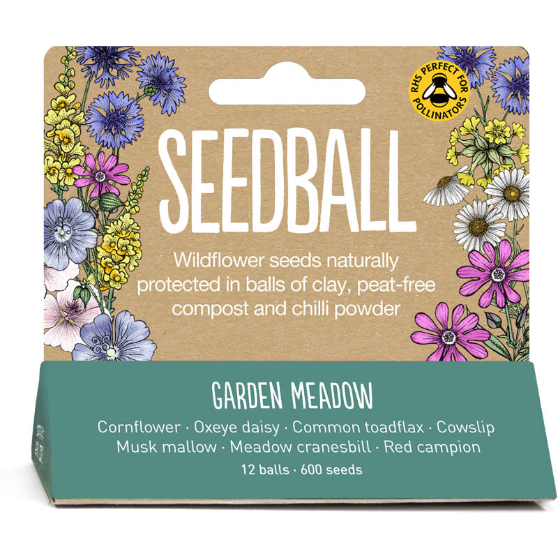 Garden Meadow Wildflower Seedball Tube