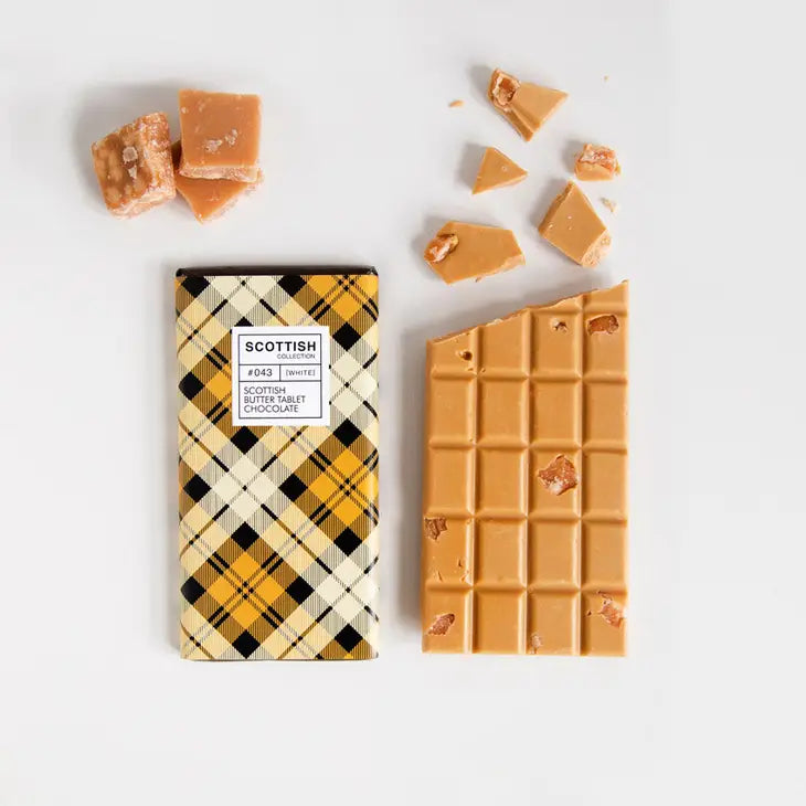 Scottish Butter Tablet Chocolate Bar