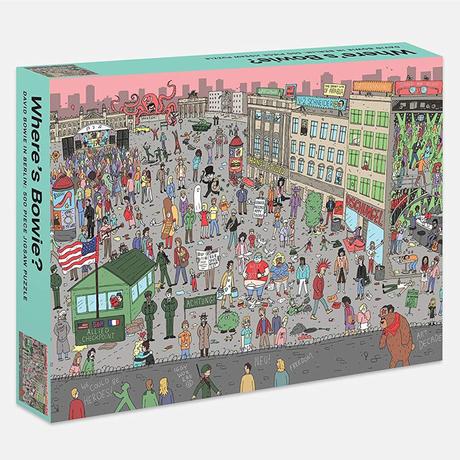 Where&#39;s Bowie? Berlin Jigsaw 500 Pcs