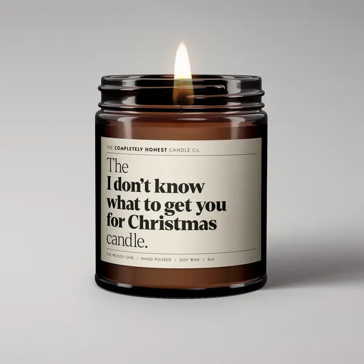 The I Don&#39;t Know What To Get You For Christmas Scented Candle